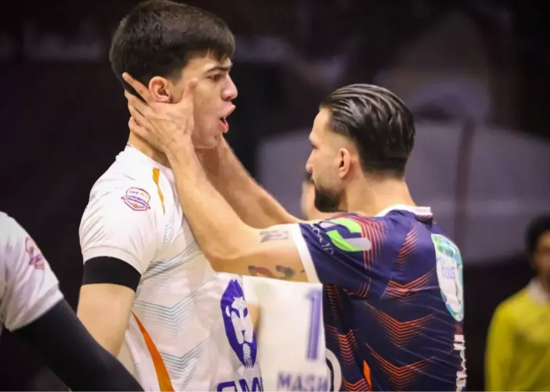 پدیده والیبال ایران طاها بهبودنیا درخشان در پیروزی صنعتگران امید