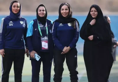حمایت نزدیک شهناز یاری از فوتبال زنان استقلال و تقویت فضای تیمی در مرغوبکار حمایت نزدیک شهناز یاری از فوتبال زنان استقلال و تقویت فضای تیمی در مرغوبکار