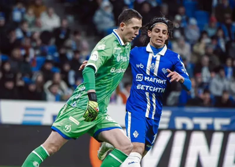 شکست دینامو ماخاچ قلعه در حضور جواد حسین‌نژاد مقابل دینامو مسکو در لیگ روسیه