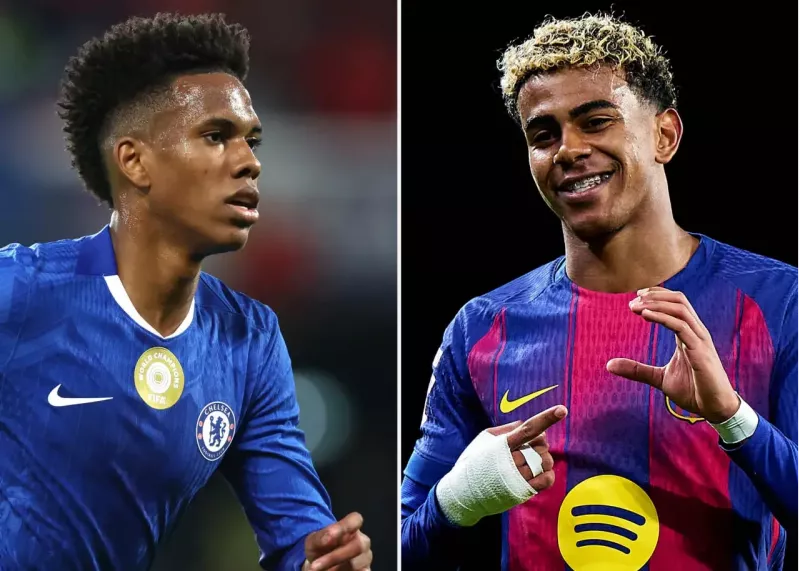 دوئل نسل آینده توپ طلا استوائو و یامال در نبرد تاریخی چلسی و بارسلونا