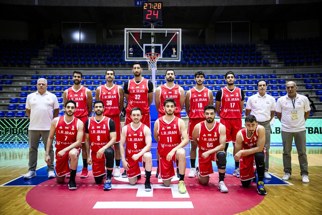 مسیر صعود ایران در انتخابی جام‌جهانی بسکتبال ۲۰۲۷ میان رقبا روشن شد