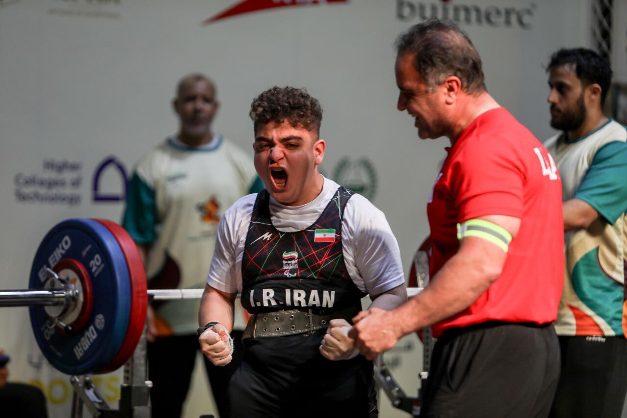 پدیده نوجوان پاراوزنهبرداری ایران با شکستن رکورد جهان طلا گرفت!