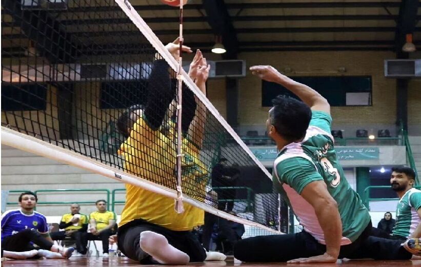 لیگ برتر والیبال نشسته با ستاره‌های جهان و صندلی‌های خالی حامیان مالی آغاز شد