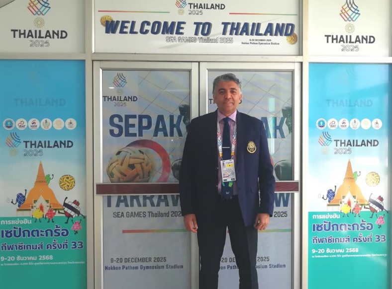 فولادی راد، نماینده سپک تاکرای ایران در رقابتهای sea Games تایلند