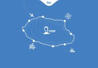 بلو، حامی ماراتن بزرگ کیش شد