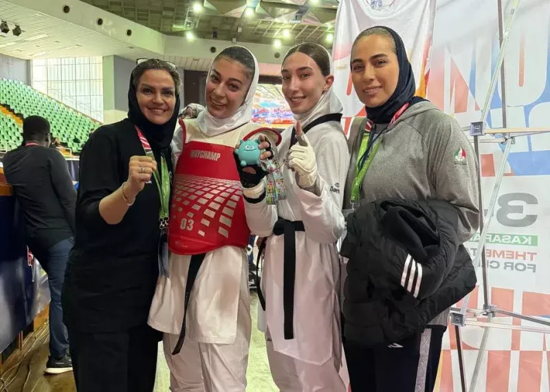 ایران با چهار پیروزی در روز سوم جهانی تکواندو زیر بیست و یک سال شروع قدرتمند مبینا نعمت زاده و زینالی