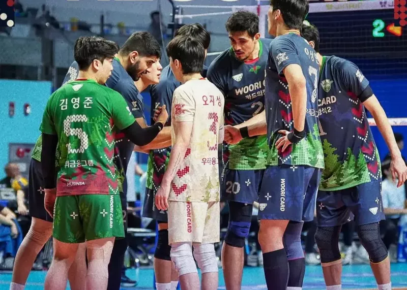 شکست سنگین ووری‌کارد با علی حق‌پرست مقابل صدرنشین لیگ والیبال کره