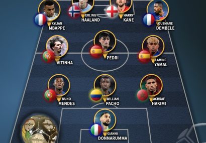 تیم رؤیایی فوتبال جهان معرفی شد؛ سلطه ستاره‌ها در ترکیب ۲۰۲۵!