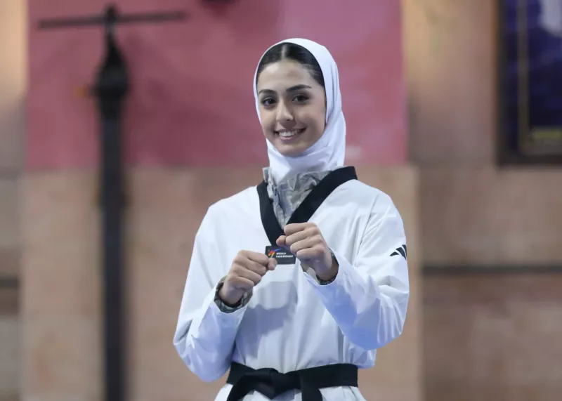 پایان زودهنگام کار روژان گودرزی در جهانی تکواندو پس از انصراف در نخستین مرحله