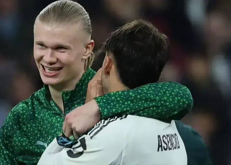 هالند پس از درگیری با رودیگر از بازی در برنابئو و غیبت امباپه گفت