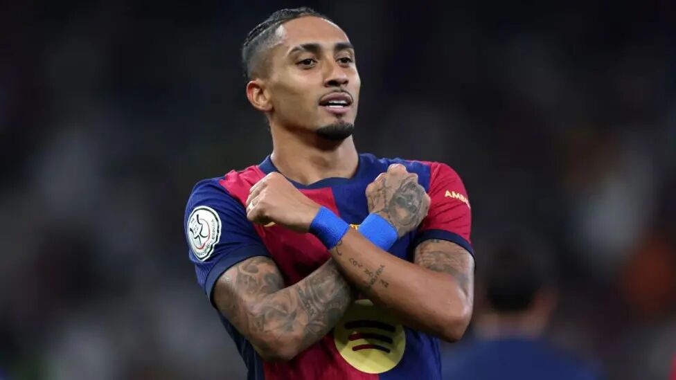 درخشش رافینیا مسیر صعود بارسلونا به فینال سوپرکاپ را هموار کرد