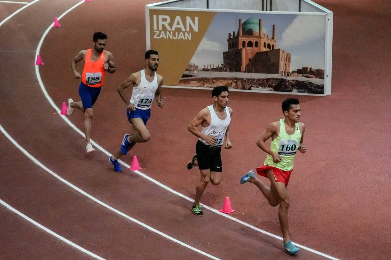 قهرمانی قاطع اصفهان در دوومیدانی داخل سالن