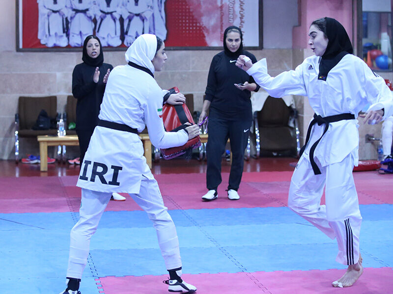 تیم ملی تکواندو بانوان ایران برای حضور در تورنمنت G2 فجیره آماده شد