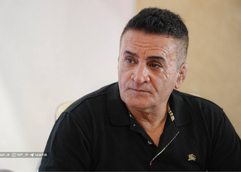 سکوت آقای خاص کشتی پیش از آغاز هدایت تیم ملی آذربایجان