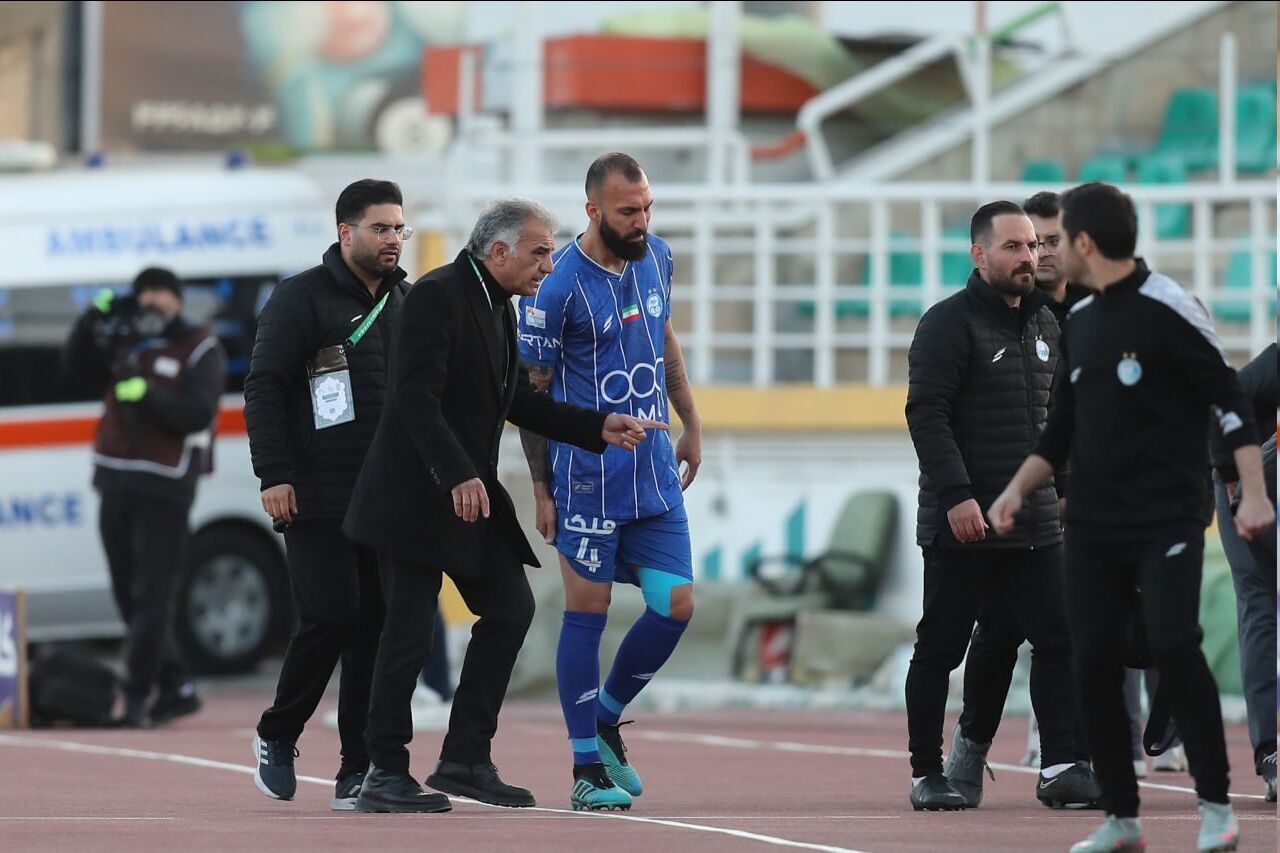 نشانه‌های آمادگی کاپیتان استقلال پیش از دیدار با نماینده اردن