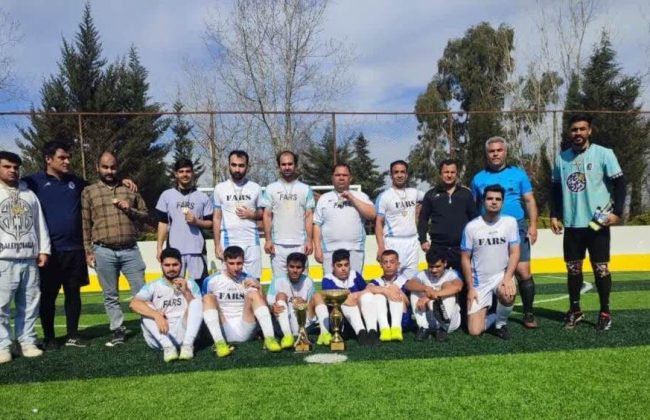 فارس بر قله فوتبال نابینایان ایران با دو جام ملی در ساری