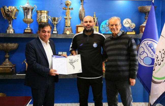 سهراب بختیاری‌زاده با قرارداد رسمی تا پایان فصل سرمربی استقلال شد