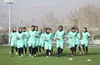 گزارش تصویری از تمرین تیم ملی فوتبال بانوان
