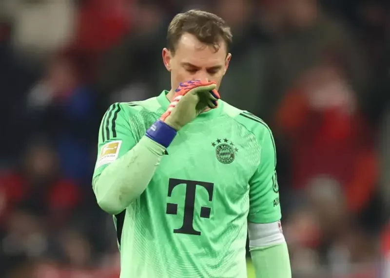 شوک به بایرن؛ نویر سه هفته خانه‌نشین شد