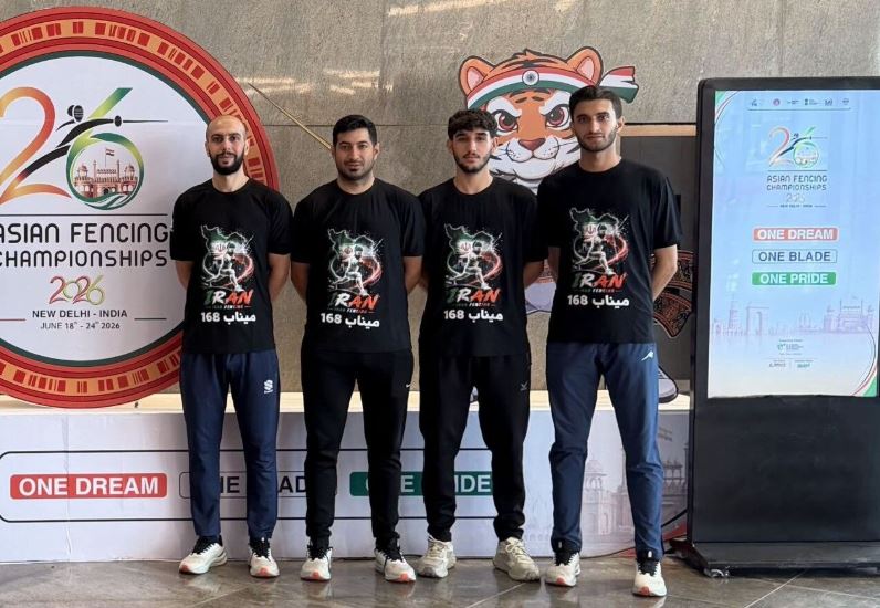شمشیربازی آسیا ۲۰۲۶ | ایران پانزدهم شد؛ حذف از جدول مدال در اپه تیمی
