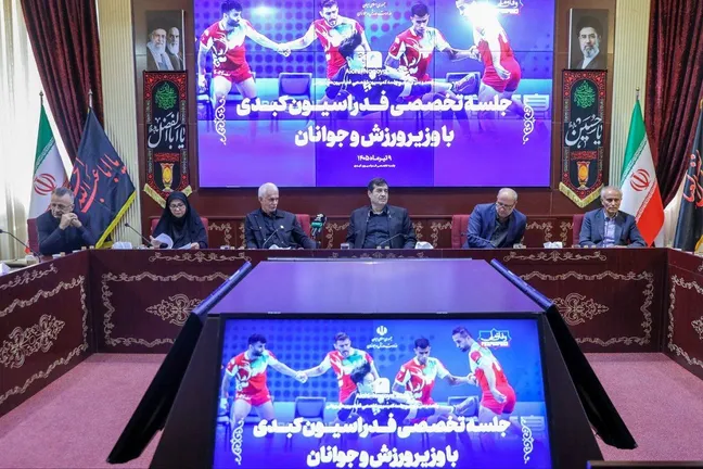 دستور وزیر ورزش برای پیگیری اردوی خارجی کبدی‌کاران