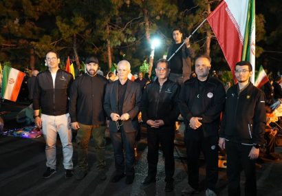 تجلی عزم و هم‌بستگی  در میدان شهید طهرانی مقدم ؛ ۹۲ شب ایستادگی و خدمت مخلصانه  جامعه ورزش همگانی در پایتخت