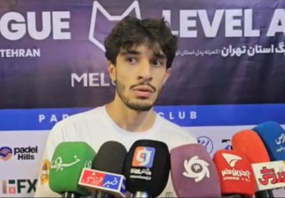 کیان ابتهاج عضو تیم ملی پدل استان تهران