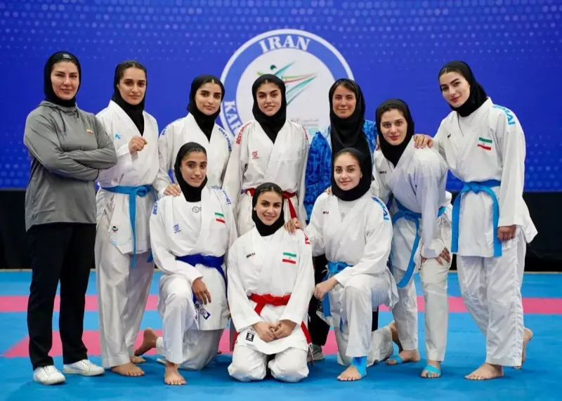کاراته ایران با ۳ طلا و ۵ برنز روی سکوی دوم آسیا