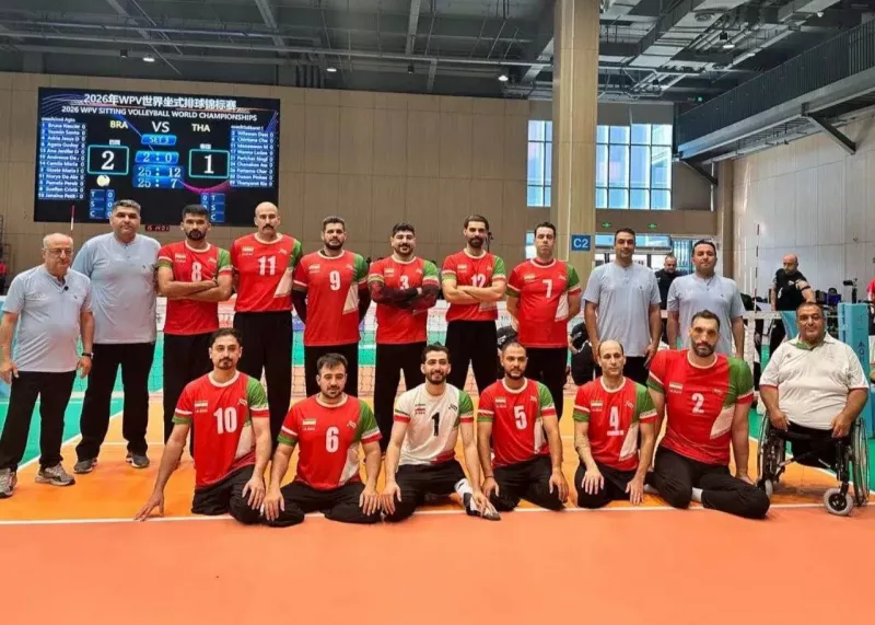 والیبال نشسته ایران با برد ۳ بر ۱ نخستین گام را محکم برداشت