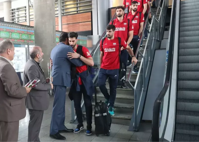 بازگشت ۱۶ بازیکن تیم ملی والیبال ایران پس از ۵۸ روز