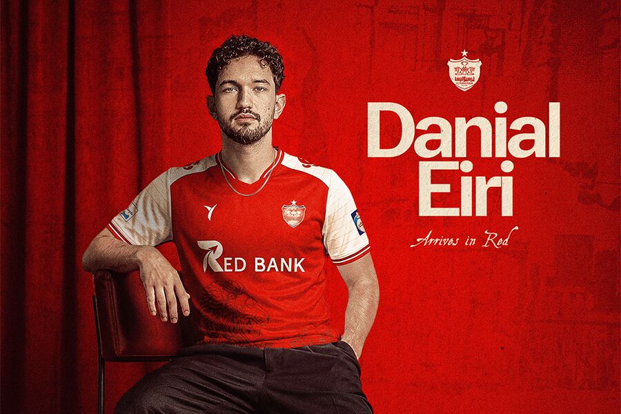 دانیال ایری با پرسپولیس قرارداد بست