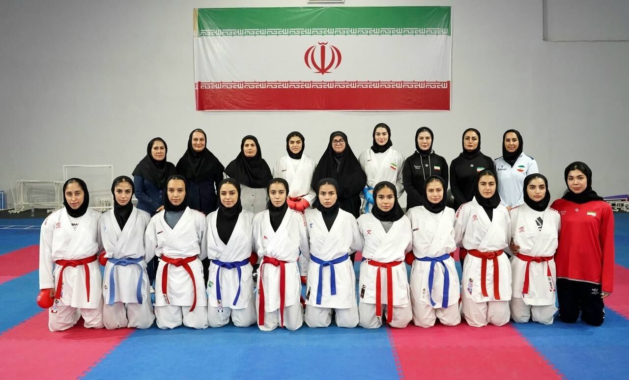 کاراته بانوان ایران برای طلای ناگویا آماده می‌شود