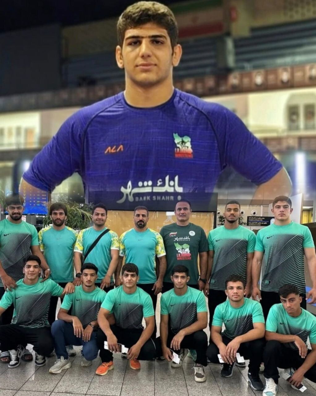 رضا جلیلیان نایب‌قهرمان کشتی ساحلی نوجوانان جهان شد