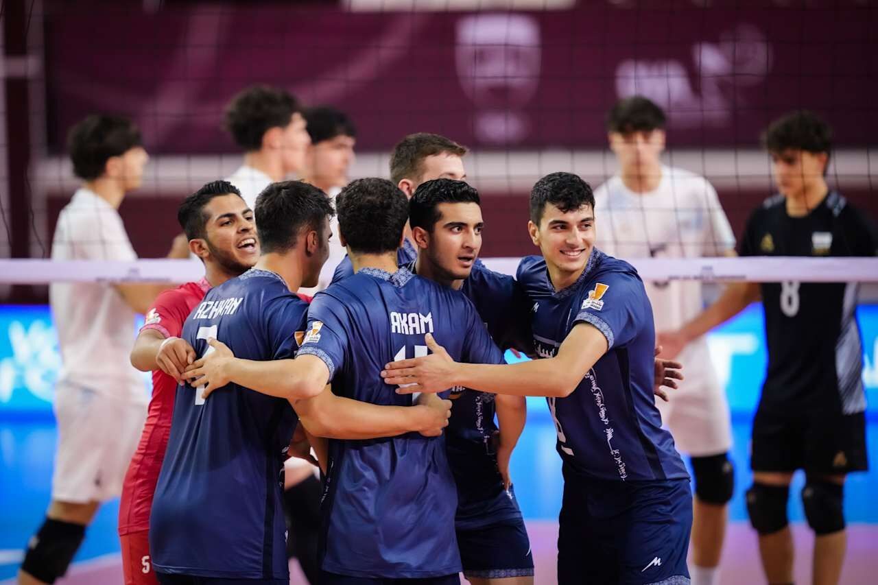 ایران با شکست آرژانتین فینالیست والیبال زیر ۱۷ سال جهان شد