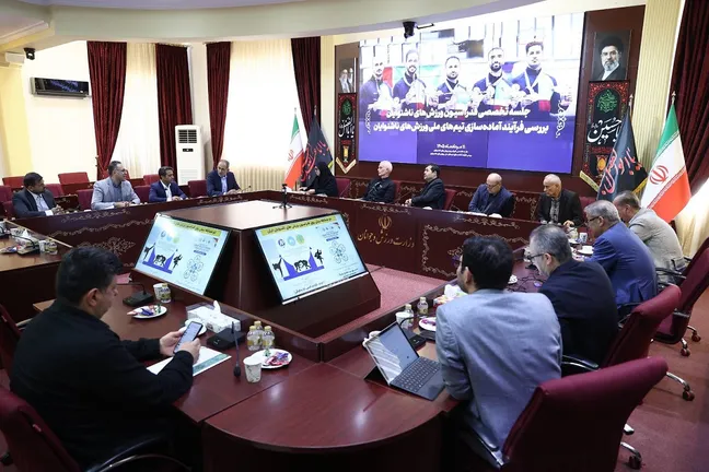 مسعود فراهانی برنامه راهبردی فدراسیون ناشنوایان را به وزارت ورزش ارائه کرد