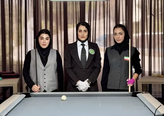 پاکت بیلیارد بانوان؛ قهرمانی فاطمه حقایقی با برد ۹ بر ۶ در فینال