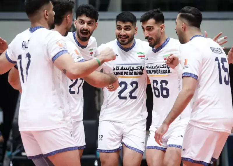 برنامه والیبال ایران در قهرمانی آسیا