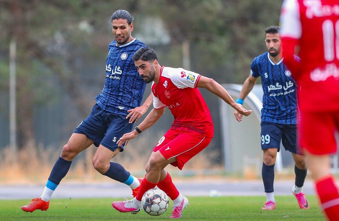 برد تدارکاتی پرسپولیس مقابل گل‌گهر با دو گل تماشایی