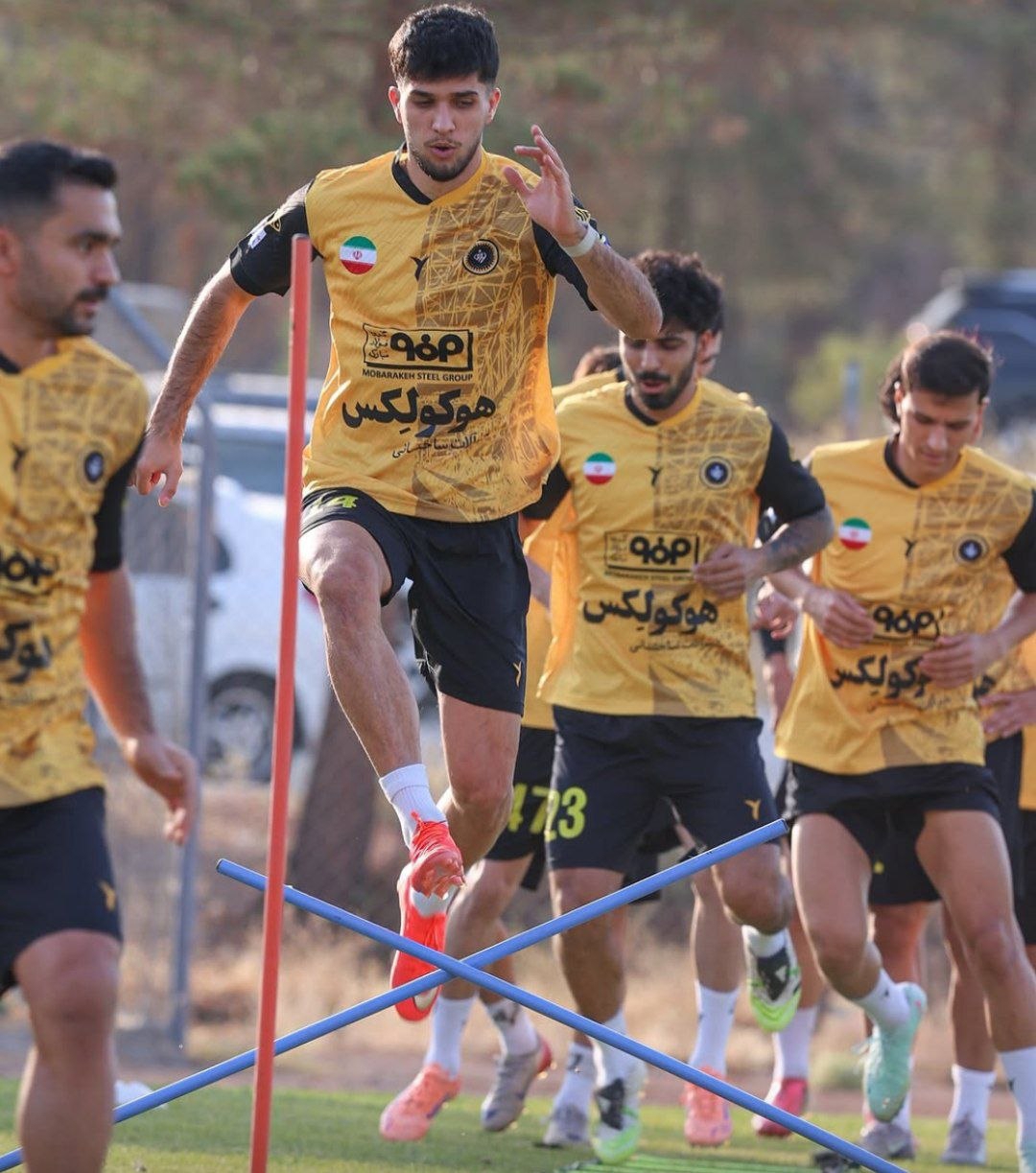 تمرین سپاهان از ساعت ۱۵ پس از دو روز تعطیلی