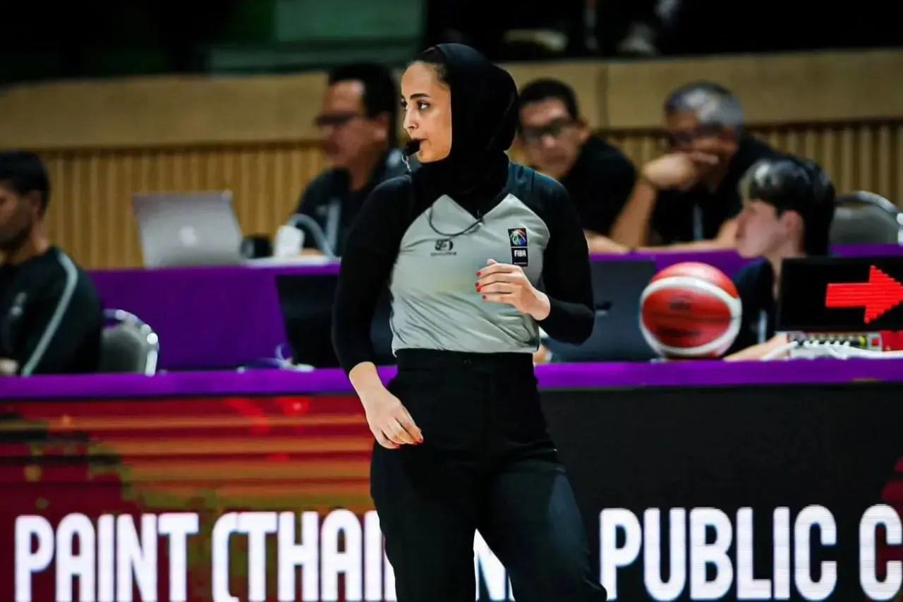 مهسا کارگری در دو فینال بسکتبال آسیا سوت زد