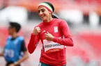 صفرزاده در ۱۰۰ متر هم نایب‌قهرمان شد