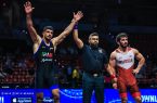 تاج قهرمانی کشتی فرنگی زیر ۲۳ سال جهان بر سر ایران